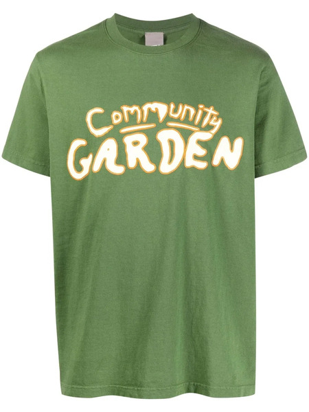  Perks And Mini Community Garden Crew-neck T-shirt - Green 