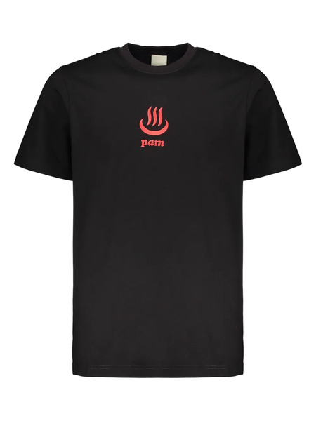  Perks And Mini Crew-neck Logo-embroidered T-shirt - Black 