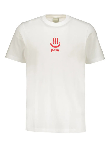 Perks And Mini Crew-neck Logo-embroidered T-shirt - White 
