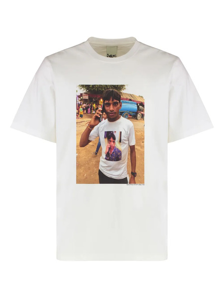 Perks And Mini Crew-neck Printed T-shirt - White 