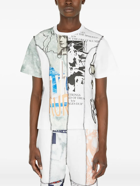  Perks And Mini Graphic-print Short-sleeve T-shirt - White 