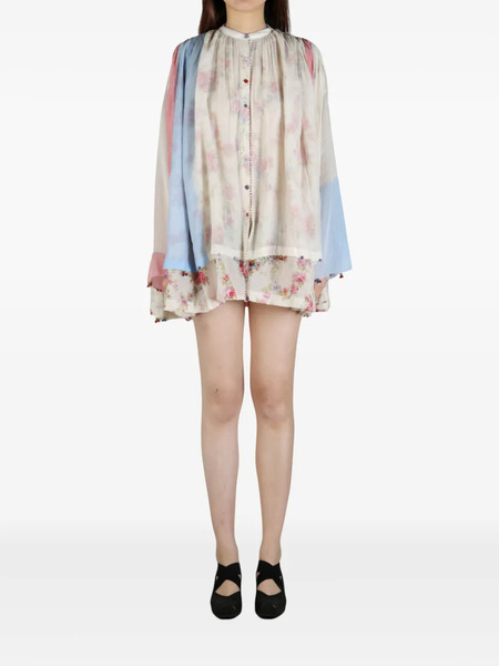  Pero Floral-print Shirt - Neutrals 