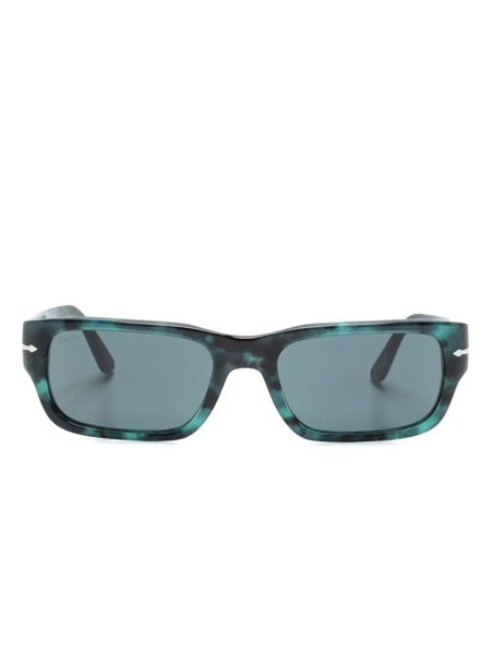  Persol Adrien Rectangle-frame Sunglasses - Blue 