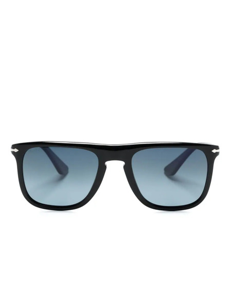  Persol D-frame Tinted Sunglasses - Black 