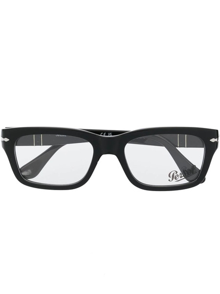  Persol Logo-plaque Glasses - Black 