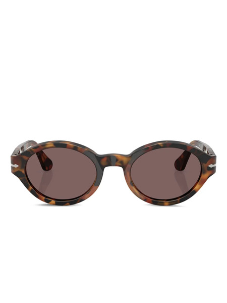  Persol Oval-frame Sunglasses - Green 