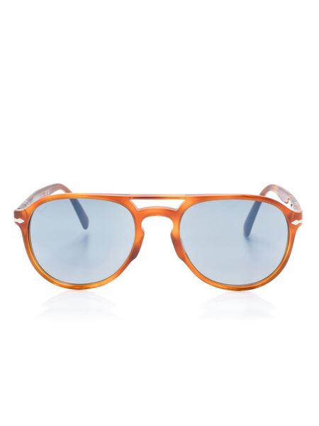  Persol Pilot-frame Sunglasses - Brown 
