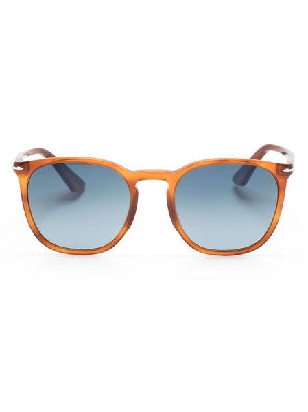  Persol Po3316s Round-frame Sunglasses - Orange 