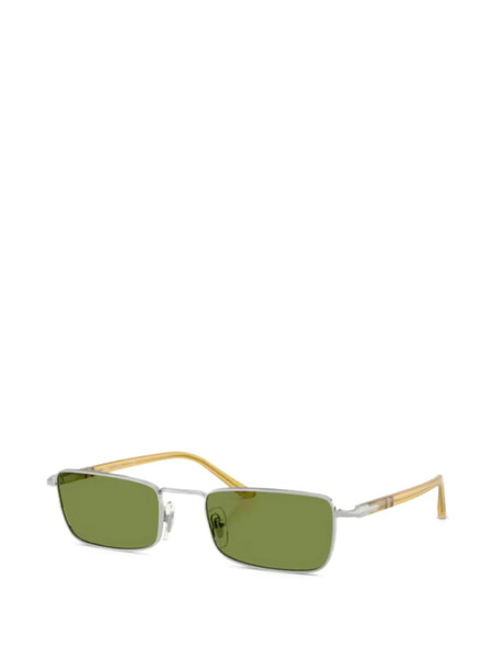  Persol Rectangle-frame Sunglasses - Silver 
