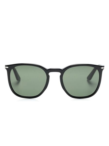  Persol Round-frame Sunglasses - Black 