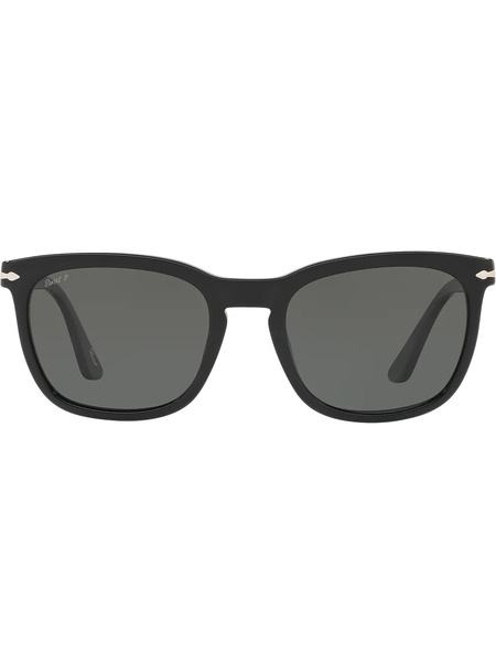  Persol Square Sunglasses - Black 