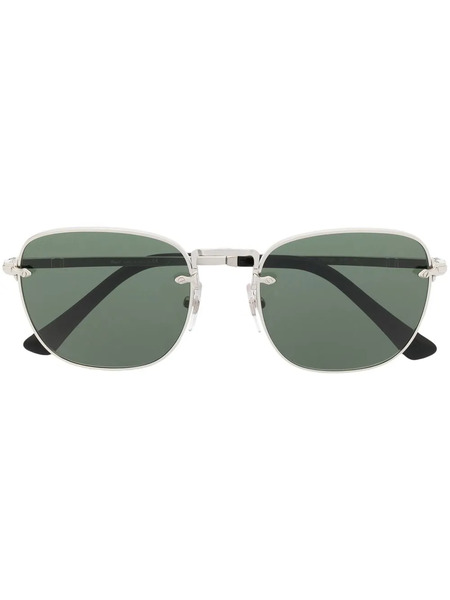  Persol Square Tinted Sunglasses - Silver 
