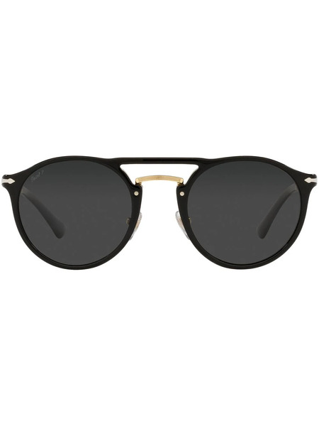  Persol Tinted Round-frame Sunglasses - Black 