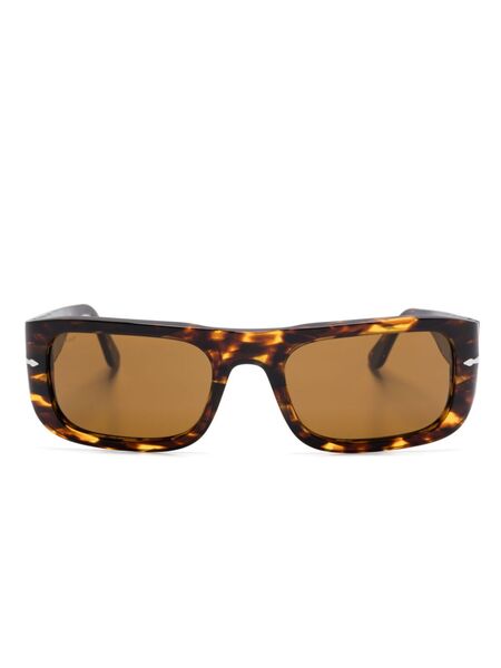  Persol Tortoiseshell-effect Sunglasses - Brown 