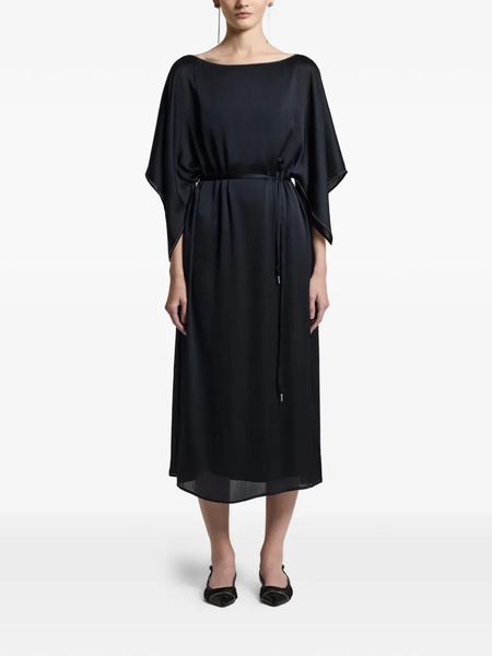  Peserico Aurea Midi Dress - Blue 