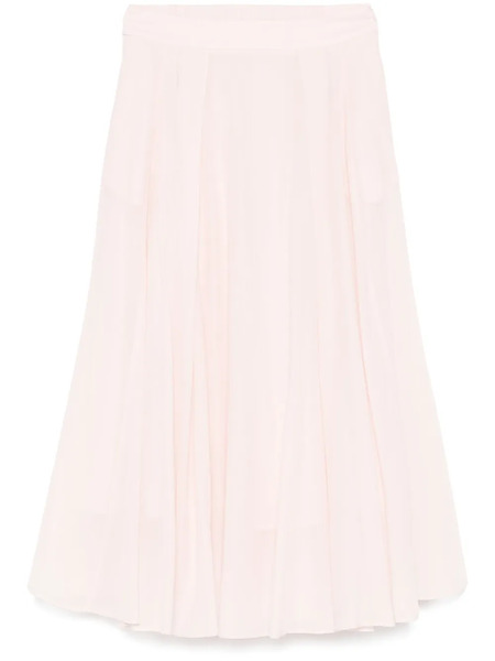  Peserico Cotton Midi Skirt - Pink 