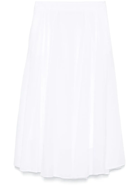  Peserico Cotton Midi Skirt - White 