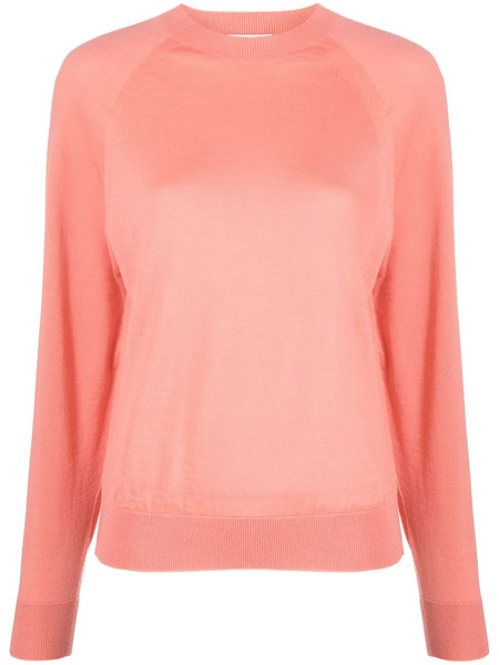  Peserico Crew-neck Virgin-wool Jumper - Pink 