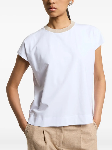  Peserico Crew-neckline T-shirt - White 