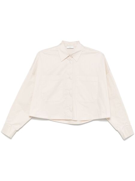  Peserico Cropped Shirt - Neutrals 