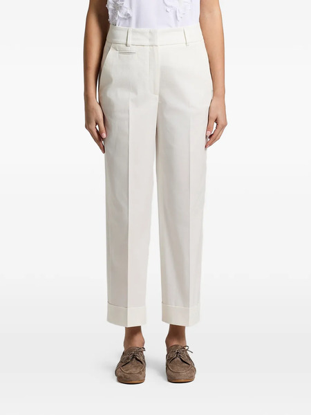  Peserico Cuffed Trousers - White 