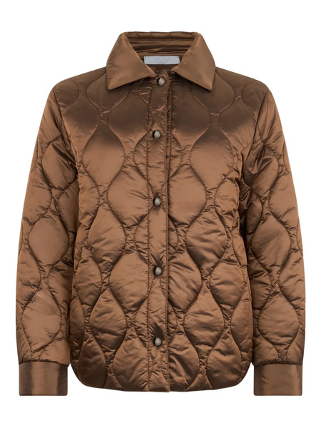  Peserico Diamond-quilted Padded Jacket - Brown 