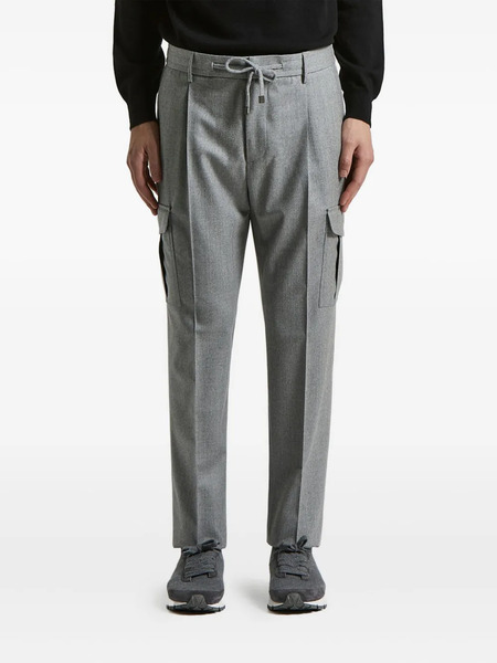  Peserico Drawstring Cargo Trousers - Grey 