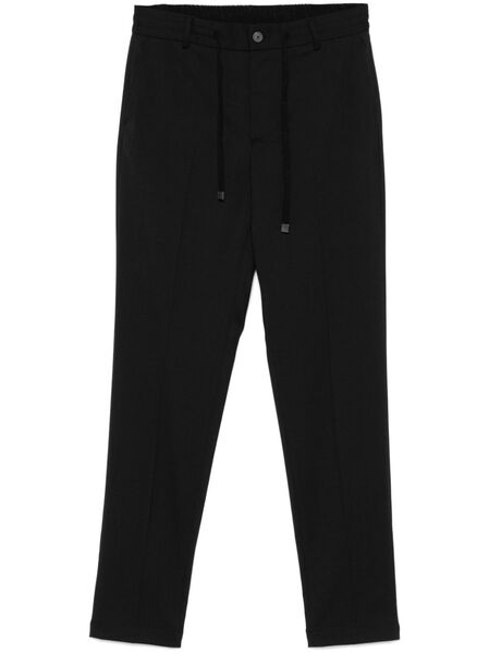  Peserico Drawstring-waist Trousers - Black 