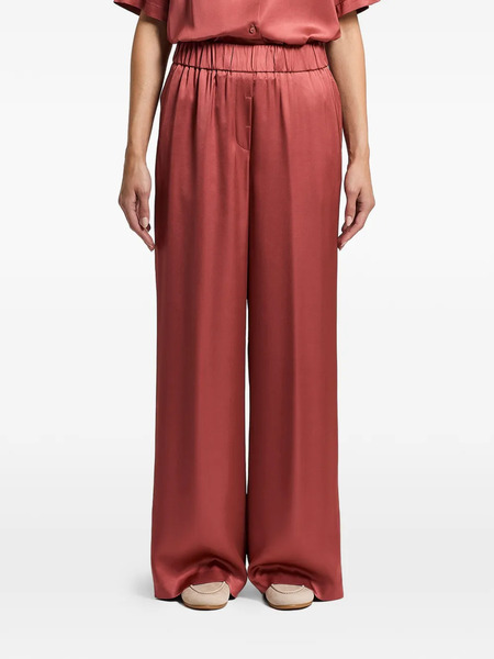  Peserico Elasticated-waist Trousers - Red 