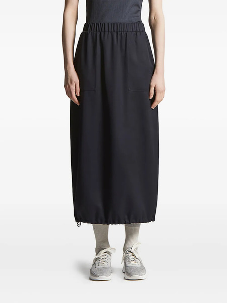  Peserico Elasticated-waistband Skirt - Blue 