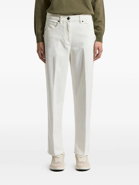  Peserico Five-pockets Jeans - White 