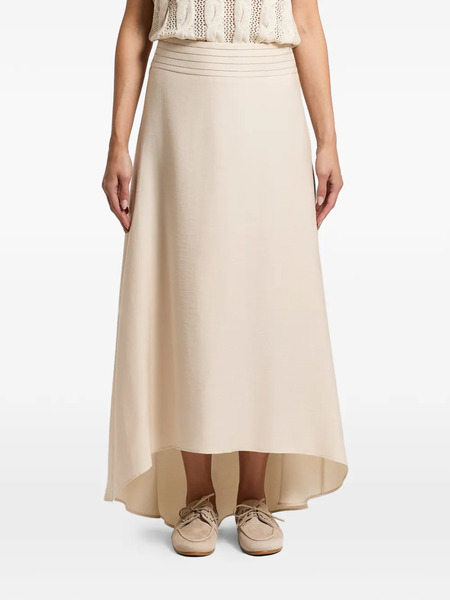  Peserico High-low Skirt - Neutrals 