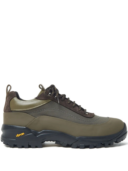  Peserico Leather Sneakers - Green 