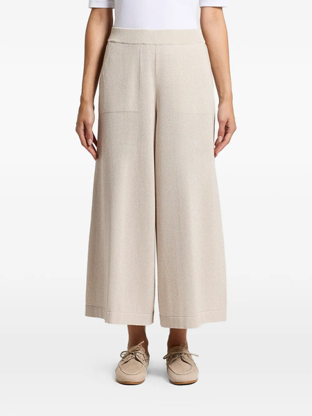  Peserico Lurex-detail Trousers - Neutrals 