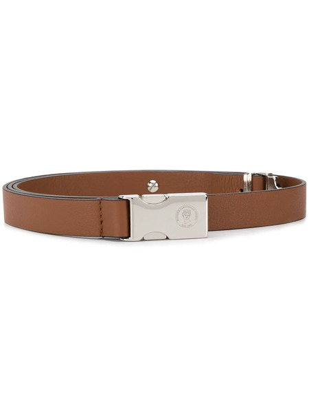  Peserico Metal Buckle Belt - Brown 