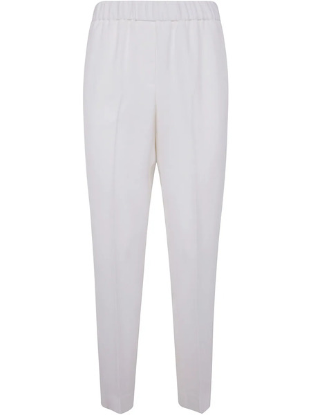  Peserico Pleat-detail Trousers - White 