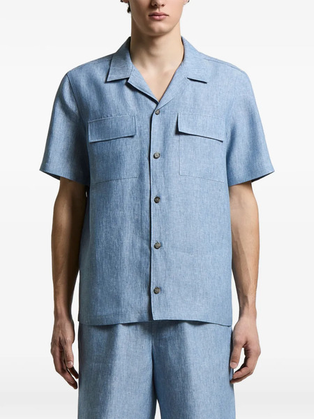  Peserico Pocket Shirt - Blue 
