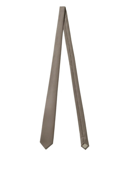  Peserico Pointed-tip Tie - Neutrals 