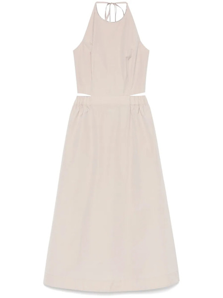  Peserico Poplin Maxi Dress - Neutrals 