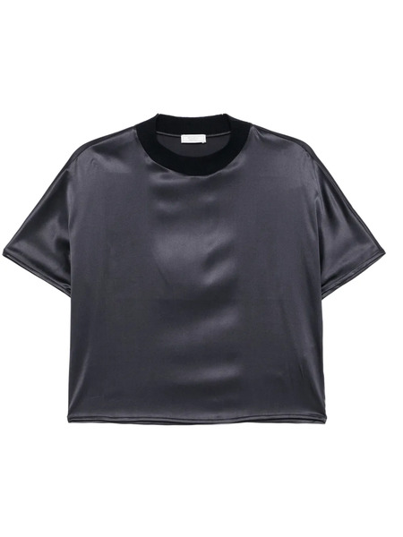  Peserico Satin Blouse - Blue 