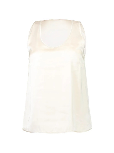  Peserico Scoop-neck Tank Top - Neutrals 