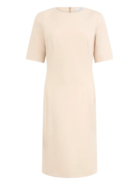  Peserico Short-sleeve Midi Dress - Neutrals 