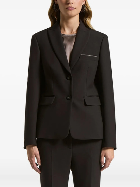  Peserico Single-breasted Blazer - Brown 