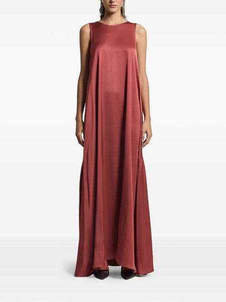  Peserico Sleeveless Maxi Dress - Red 