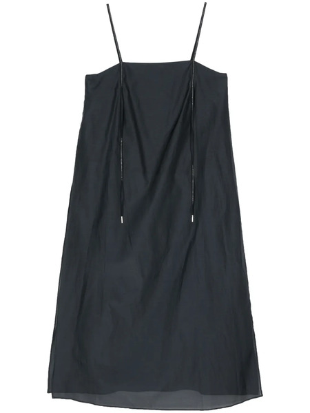  Peserico Sleeveless Semi-sheer Top - Blue 