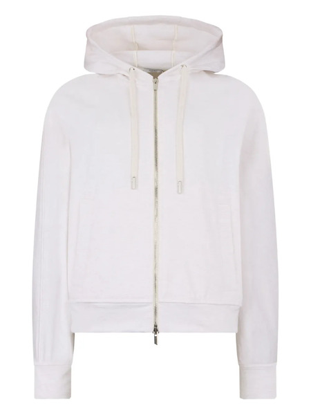  Peserico Zip-fastening Hoodie - Grey 