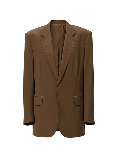  Petar Petrov The Sinnerman Drawstring Blazer - Brown 