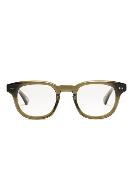  Peter And May Last Night Square-frame Acetate Glasses - Green 
