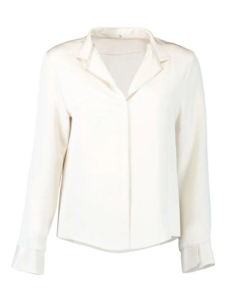  Peter Cohen Cuffed-sleeves Buttoned Blouse - Neutrals 