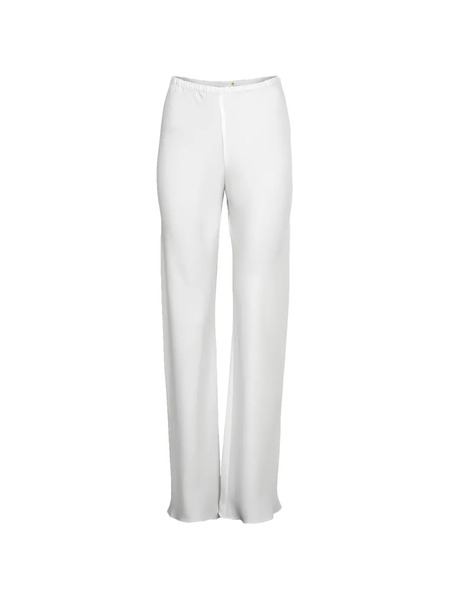  Peter Cohen Flared Palazzo Pants - White 